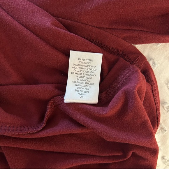 NWT Planet Gold Maroon V-Neck Bodycon Dress - Picture 6 of 8